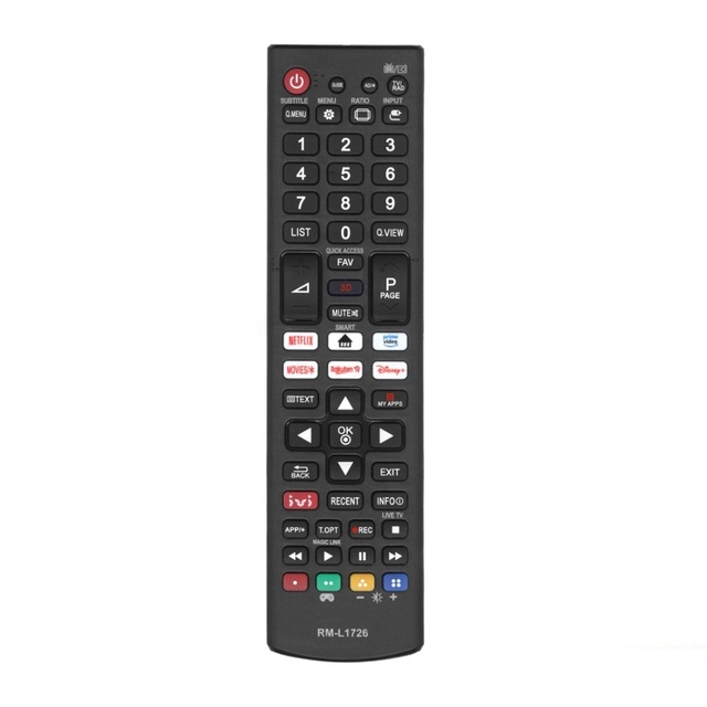 New Universal RM-L1726 RM-L1726 V2 Remote Control Use for LG Smart TV