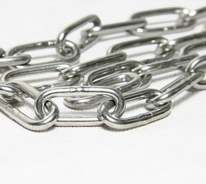 炭素ステンレス鋼ロングチェーン亜鉛仕上げ溶接アンカーリンク海洋ボート船用格安リフティングチェーン - Product Image 1