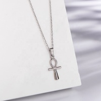 Antiguo gyptian Ross, ecklace, encastrado