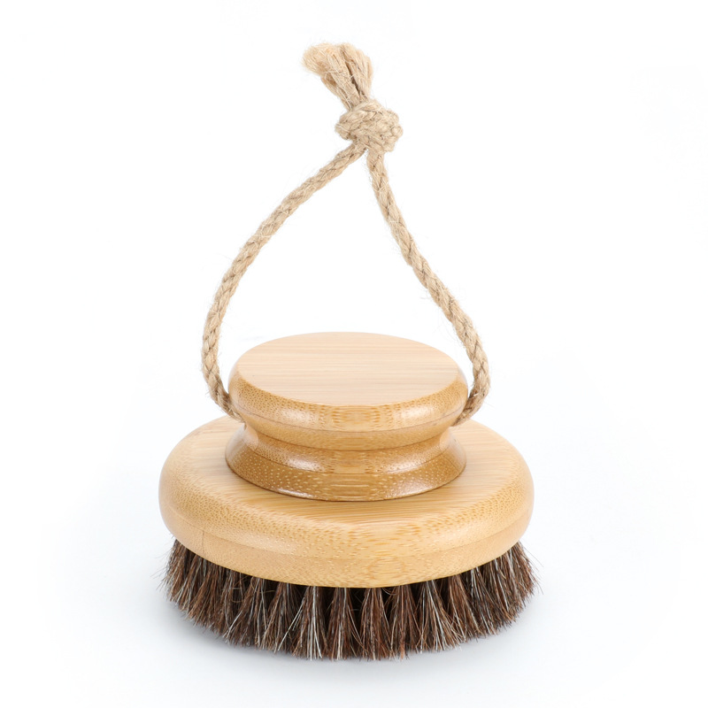 Brown horse hair