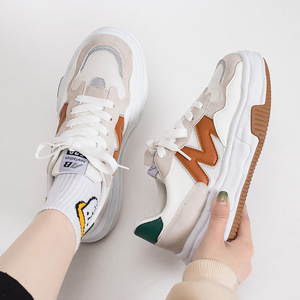 Zapatos deportivos para <span class=keywords><strong>mujer</strong></span>, estilo dad shoes, modernos, de malla transpirable, para estudiantes, combinables con todo, zapatillas de moda, zapatillas <span class=keywords><strong>deportivas</strong></span> para correr. - Product Image 4