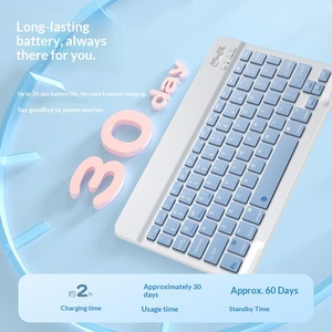 <span class=keywords><strong>Clavier</strong></span> Ergonomique Portable <span class=keywords><strong>Sans</strong></span> <span class=keywords><strong>Fil</strong></span> pour Téléphones <span class=keywords><strong>et</strong></span> Tablettes, Ensemble <span class=keywords><strong>Souris</strong></span> <span class=keywords><strong>et</strong></span> <span class=keywords><strong>Clavier</strong></span> Rechargeable - Product Image 3