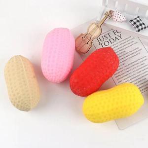 Jumbo Peanut Stress Relief Toy Soft Squishy <b>Squeeze</b> <b>Ball</b> Simulation Peanut Anti Stress Fidget Toy for Adults Kids Anxiety Relief - Product Image 6