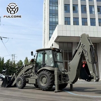 Auf Lager: FULCORE 74kW Baggerlader mit Cummins Dieselmotor – Integriertes Lade- und Grabsystem für tiefe Gräben