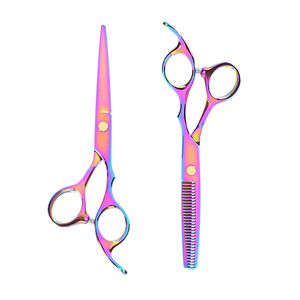 Hairdressing Scissors Set 11 Piece Stainless Steel 440C Professional Hair Cutting Thinning Trimming Beauty Tools Right Handed - Product Image 3