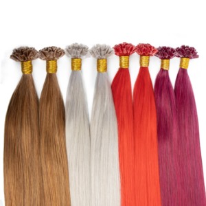 Extensiones de <span class=keywords><strong>Cabello</strong></span> con Punta en U Honor Hair, Listas para Enviar, <span class=keywords><strong>Cabello</strong></span> Ruso Remy 100% Virgen, <span class=keywords><strong>Rubio</strong></span> <span class=keywords><strong>Oscuro</strong></span>, Precio al por Mayor, 22 Pulgadas - Product Image 3