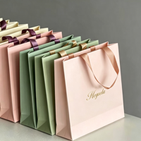 Sacs fourre-tout en carton blanc recyclable OEM en gros, avec logo personnalisé imprimé à l'écran, conception robuste pour gâteaux, sucre, bougies (6-9 kg)