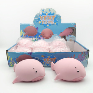 Juguete Blandito de Pez Feo, Pelota Blanda de TPR para Apretar, Juguete Antiestrés para Aliviar el Estrés, Venta al por Mayor, Pruebas y Certificación CPC - Product Image 1