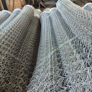 Chất Lượng Cao Tạm Thời Sử Dụng 2.5M Cao 50Mm Lưới Chuỗi Liên Kết Hàng Rào Mạ Kẽm Mỗi Cuộn Cho Trang Trại Động Vật Có Thể Tháo Rời Thấp Cắt - Product Image 3