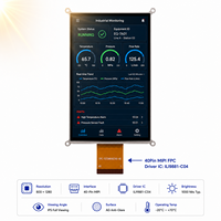 7-Zoll 800*1280 IPS TFT LCD-Display MIPI ILI9881-C04 1000 Nits Sonnenlichtlesbar Kantenbeleuchtete LED-Hintergrundbeleuchtung 60Hz Bildwiederholrate für