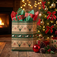 Bolsas de Papel Kraft con Logotipo Personalizado, Bolsas de Compra de Papel Kraft, Bolsas de Regalo de Papel Personalizadas, Bolsas de Compra con Asas Retorcidas