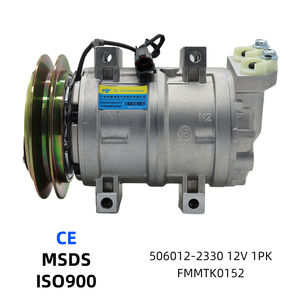 Compresseur de climatisation automobile 506012-2330 506211-7930 5060122330 5062117930 787B244279 pour grue Hitachi John Deere - Product Image 1