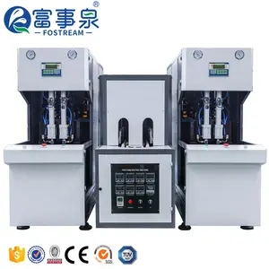 Manual Operation Type Semi Automatic 250ml 500ml 1 Liter Plastic PET Material Drinking Water Plastic Bottle Making Machine