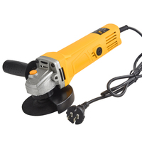 Meuleuse d'angle électrique filaire 220V 100mm 125mm, vente directe usine