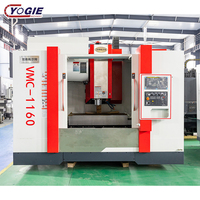 Centre d'usinage vertical 3 axes VMC855 VMC1160 BT40 avec système Fanuc CNC