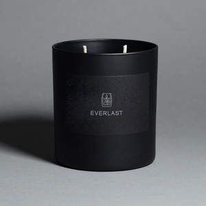 New Arrival Matte Đen Rỗng <span class=keywords><strong>Glass</strong></span> Candle Chum Với Cork Có Nắp Đậy 7.5Oz 200Ml <span class=keywords><strong>Glass</strong></span> Holders Container Tàu Cho Nến - Product Image 3