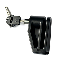 Antivol de disque robuste de style moto pour vélos électriques et trottinettes à grande vitesse avec verrouillage précis du rotor