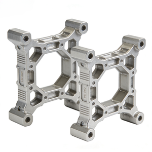 โครงอะลูมิเนียมกลึง CNC ออกแบบตามสั่ง |   ขายึดโลหะผสมน้ำหนักเบาแบบเจาะรูสำหรับงานอดิเรกและอุตสาหกรรม - Product Image 2