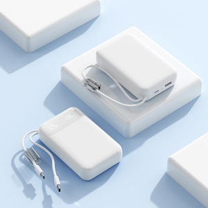 Cargador Rápido con Pantalla LED, Banco de Energía Portátil de 40000 mAh con Salida USB-C PD20W, Carga Súper Rápida, Cable Integrado, Ideal para Viajes - Product Image 6