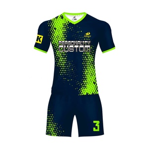 Professional quick-drying breathable soccer jersey, cheap high quality soccer uniform for men - Product Image 2