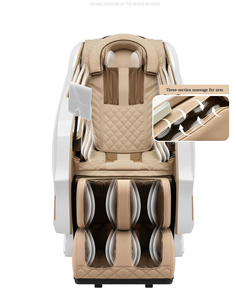 2024 Top Luxury 4D Full Body Care Zero Gravity Massage Chair - Product Image 5