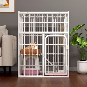 <b>Cat</b> <b>Cage</b> <b>Cat</b> Villa Home Indoor With Toilet Extra Large Free Space <b>Cat</b> Nest <b>Cat</b> House - Product Image 1