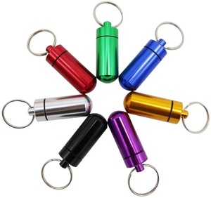 Mini Kim Loại Sơ Cứu Keychain <span class=keywords><strong>Pill</strong></span> Box - Product Image 6