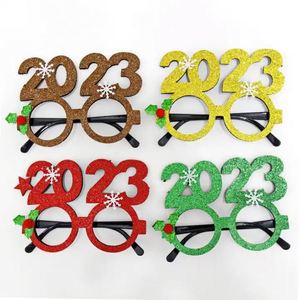 Décorations de fête de Noël pour enfants et adultes : Lunettes, cornes de renne, bonhomme de neige, arbre, nœud – Fête de fin d'année Guangdong HSS58 - Product Image 2