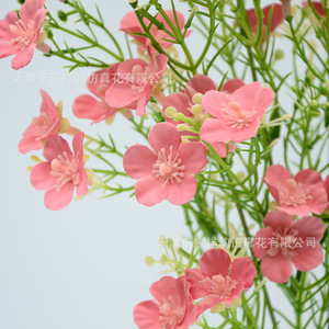 Fleurs artificielles en soie Dongchen Crafts, type Gypsophile, 35 cm, pour mariage, décoration intérieure, style pastoral - Product Image 2