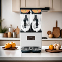 Machine à Granita Électrique Professionnelle à Trois Bacs, Machine à Glace Pilée Facile à Utiliser