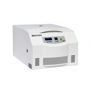 SCITEK Benchtop Low Speed <span class=keywords><strong>Centrifuge</strong></span> 5000rpm 4730xg 4x300ml Swing Rotor ±10rpm Akurasi Tinggi Layar LED Digital Berbahan Baja untuk Laboratorium - Product Image 1