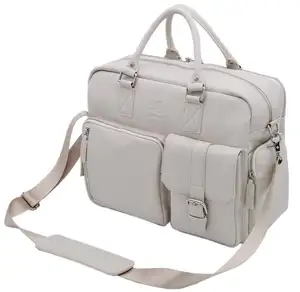 Custom make pu leather crossbody sling shoulder camera bag large capacity water proof camera bag