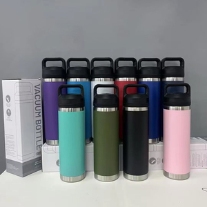 Bouteille d'eau sport isotherme en acier inoxydable à double paroi avec logo personnalisé, 26 oz, 36 oz, avec bouchon à ouverture rapide, YETYITumbler - Product Image 3