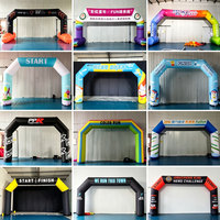 Arco Inflable de 8m para Carreras, Línea de Meta, Resistente al Agua, Tela Oxford Duradera, Logotipo Personalizado para Maratones y Eventos Deportivos, Directo de Fábrica