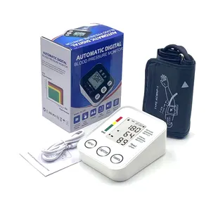 Customized Russian Spanish Persian Malay electronic digital blood pressure monitor tensiometer electronic digital bp machine BP