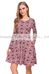 <span class=keywords><strong>Amazon</strong></span> Venta caliente <span class=keywords><strong>ropa</strong></span> de <span class=keywords><strong>mujer</strong></span> Sexy Vestido Midi - Product Image 5