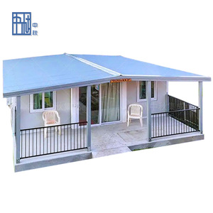 Villa conteneur 20 pieds rectangulaire au design moderne pour espace de vie extérieur - Product Image 1