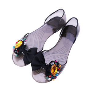 Chaussures orthopédiques légères pour femmes, nouveauté 2020, dernier cri, à la mode, confortables, détail décontracté, en gelée de pvc, pantoufles, sandales pour femmes - Product Image 5