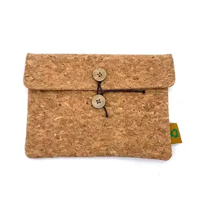 BSCI工厂GRS认证环保高品质定制回收软木袋可持续袋回收软木袋和钱包