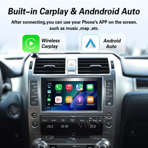 กล่องเชื่อมต่อ Viknav Linux สำหรับ Lexus GX ปี 2009-2023 ตัวถอดรหัส Wireless CarPlay Android Auto ระบบนำทาง GPS สำหรับหน้าจอวิทยุรถยนต์เดิม - Product Image 5