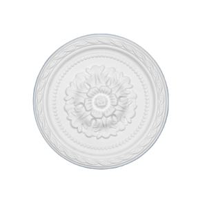 Médaillon <span class=keywords><strong>de</strong></span> Rose Sculpté en Mousse <span class=keywords><strong>de</strong></span> Polystyrène Expansé pour Rosace <span class=keywords><strong>de</strong></span> <span class=keywords><strong>Plafond</strong></span> Décorative Blanche Intérieure - Product Image 2
