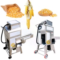 Coupeur de maïs sucré frais enlever l'épi dissolvant Husker processus coquille batteuse décortiqueuse batteuse