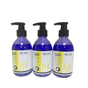 厂家价格优质防黄紫色无黄色洗发水，适用于金发和灰色头发