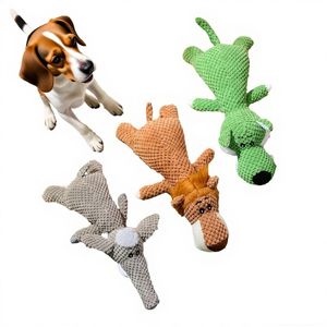 All'ingrosso giocattolo resistente ai morsi di <span class=keywords><strong>cane</strong></span> peluche animali di peluche <span class=keywords><strong>leone</strong></span> elefante Eco Friendly giocattolo interattivo per cani con suono cigolante - Product Image 1