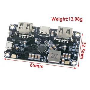 IP5328P Dual USB 18650 <b>Battery</b> <b>Charger</b> Treasure Tpye-c 3.7V to 5V 9V <b>12V</b> Step up Fast Quick <b>Charger</b> Circuit Board QC2.0 QC3.0 - Product Image 3