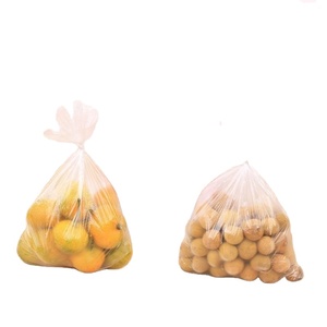 <b>Fruits</b> and Vegetables Side Gusset HDPE Clear Biodegradable Plastic Produce Bags on <b>Roll</b> for Supermarket Shopping - Product Image 2
