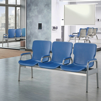 Chaises d'attente modernes hybrides en acier pour hôpitaux et écoles – Durables, écologiques, portables – Offres de gros