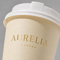 Gobelet à café jetable écologique à double paroi avec couvercle 8oz pour boissons chaudes, expresso, thé, café, bureau, à emporter, en vrac