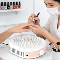 Aspirateur à poussière pour ongles sans balais certifié SNRQI CE / RoHS, ultra silencieux, faible bruit <35dB, équipement professionnel de manucure pour salon