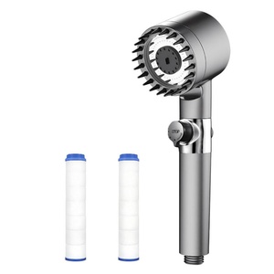 3 <b>Spray</b> Modes Filtered Shower Head with Handheld and 2 Extra Filter, High Pressure High Flow Showerhead with ON/OFF Switch - Product Image 1